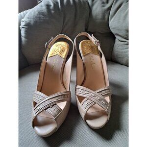 Cole Haan NikeAir Melinda Heel in PUTTY Women's Size 7